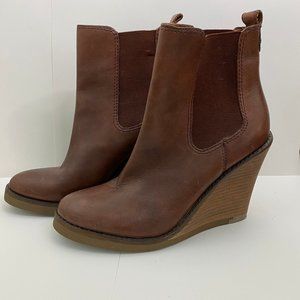 Lucky Brand Leather Booties